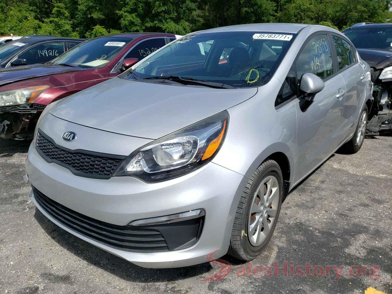 KNADM4A30G6686616 2016 KIA RIO