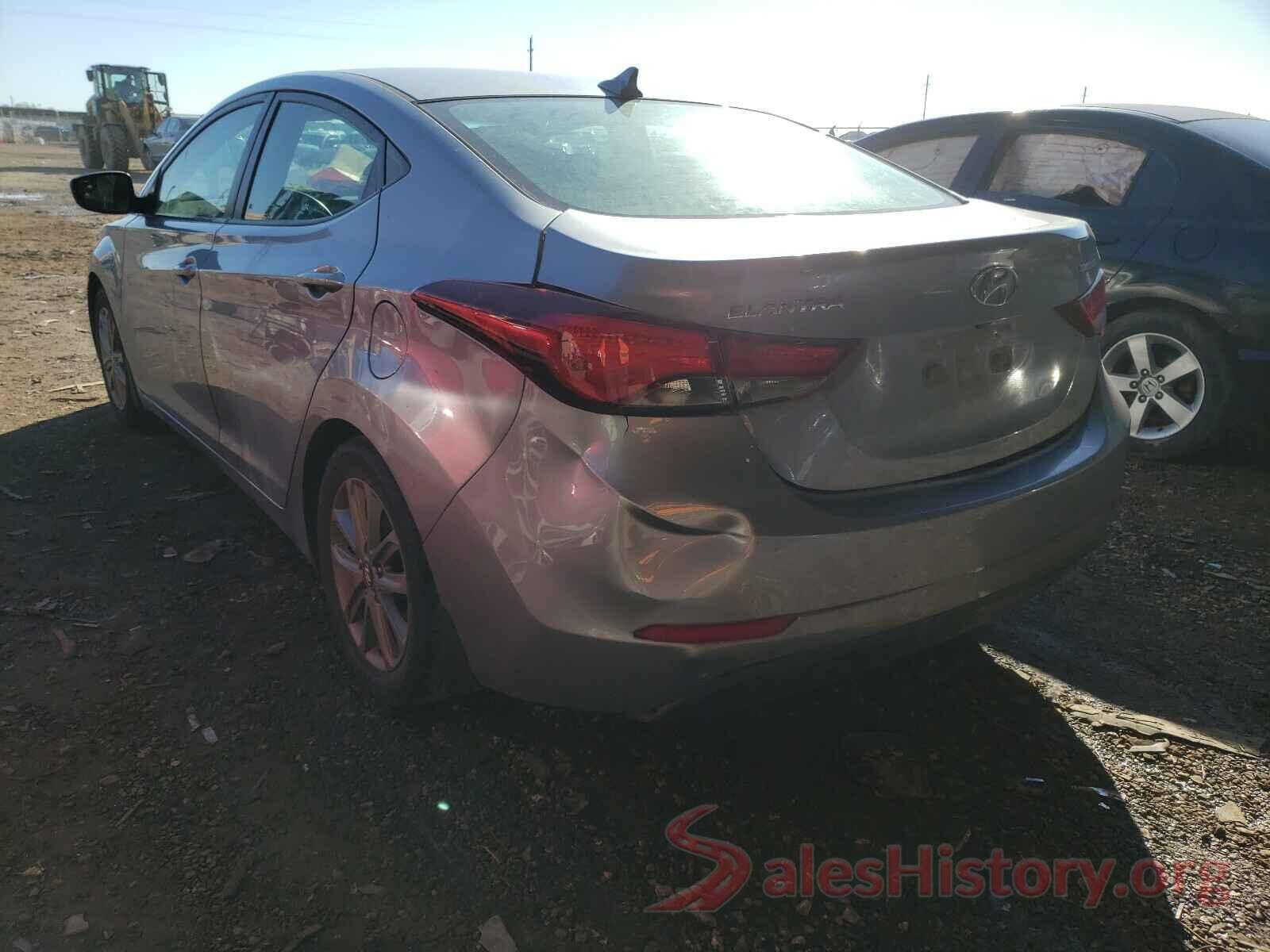 5NPDH4AE6FH642360 2015 HYUNDAI ELANTRA