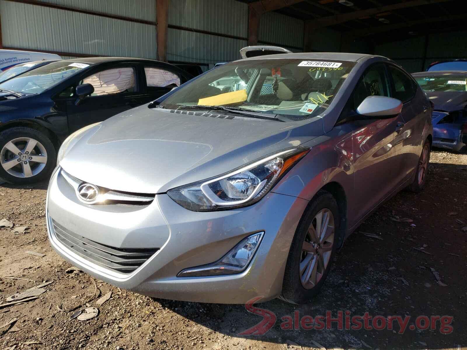 5NPDH4AE6FH642360 2015 HYUNDAI ELANTRA