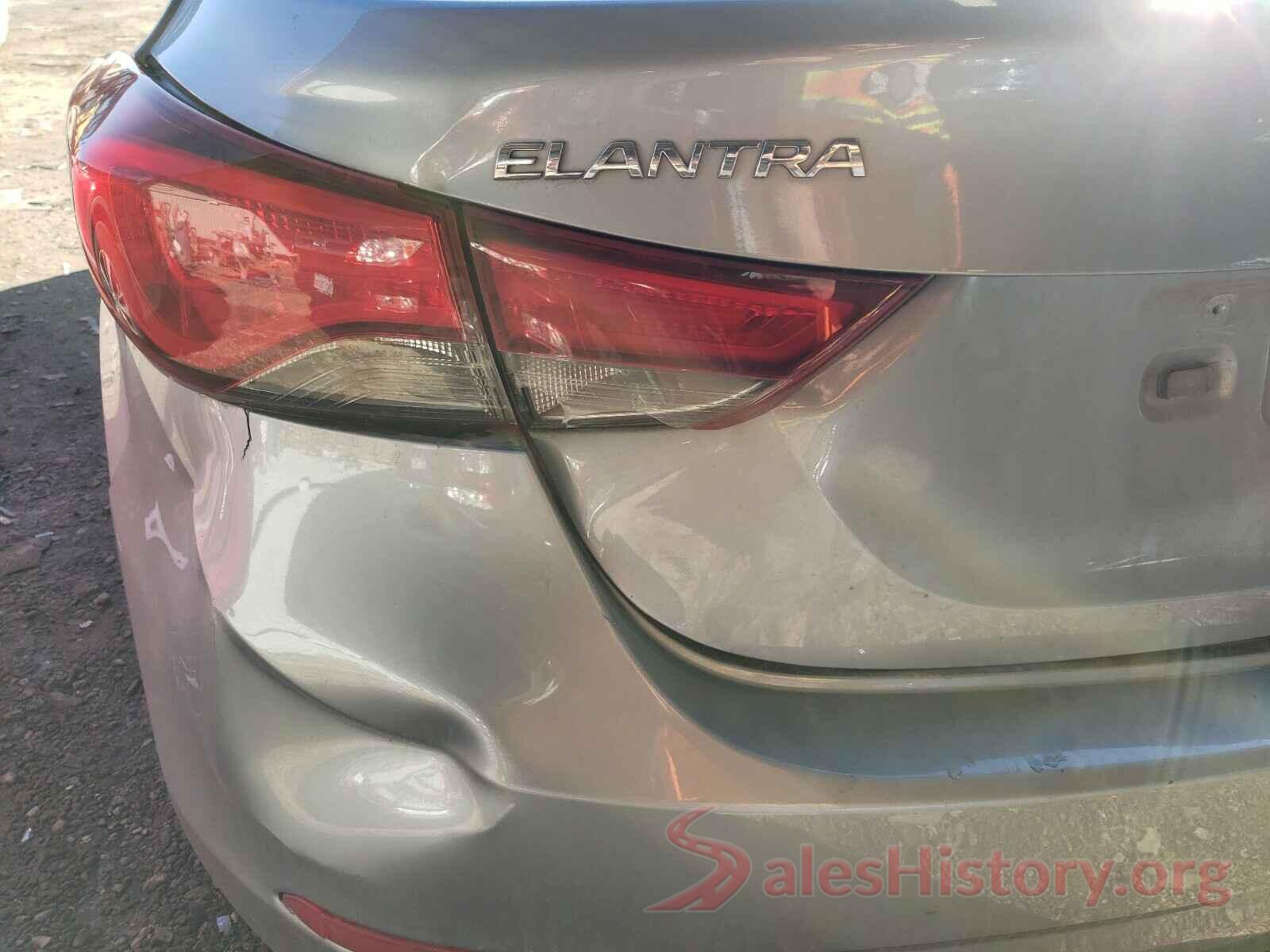 5NPDH4AE6FH642360 2015 HYUNDAI ELANTRA