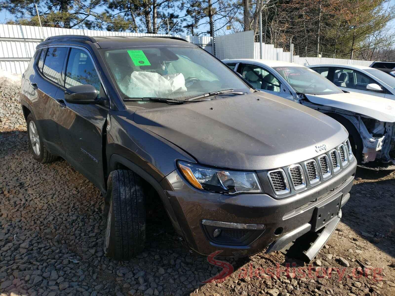 3C4NJDBBXLT167871 2020 JEEP COMPASS