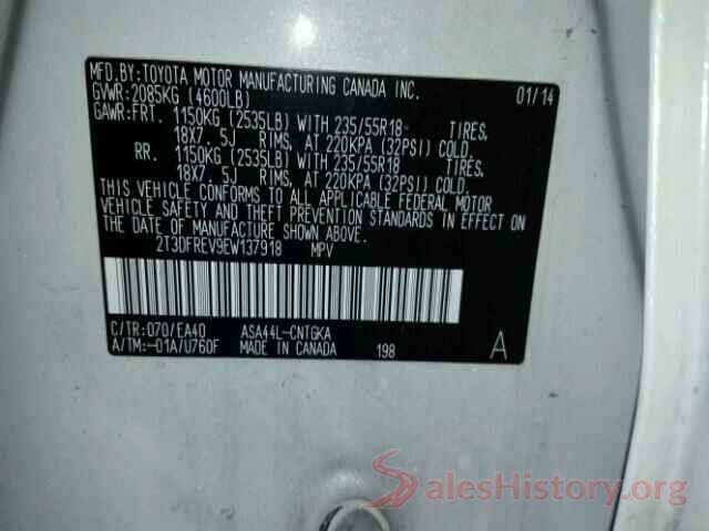 2T3DFREV9EW137918 2014 TOYOTA RAV4