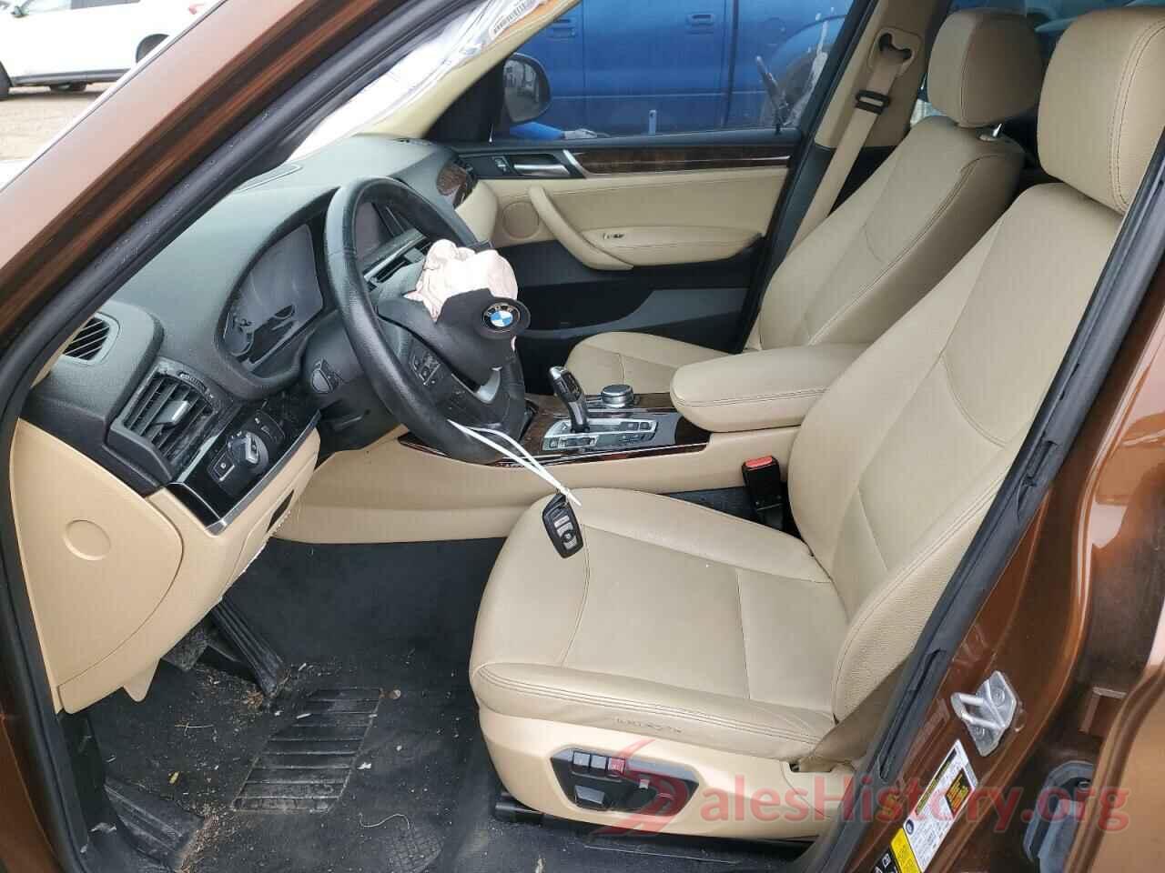 5UXWX9C34H0T16656 2017 BMW X3