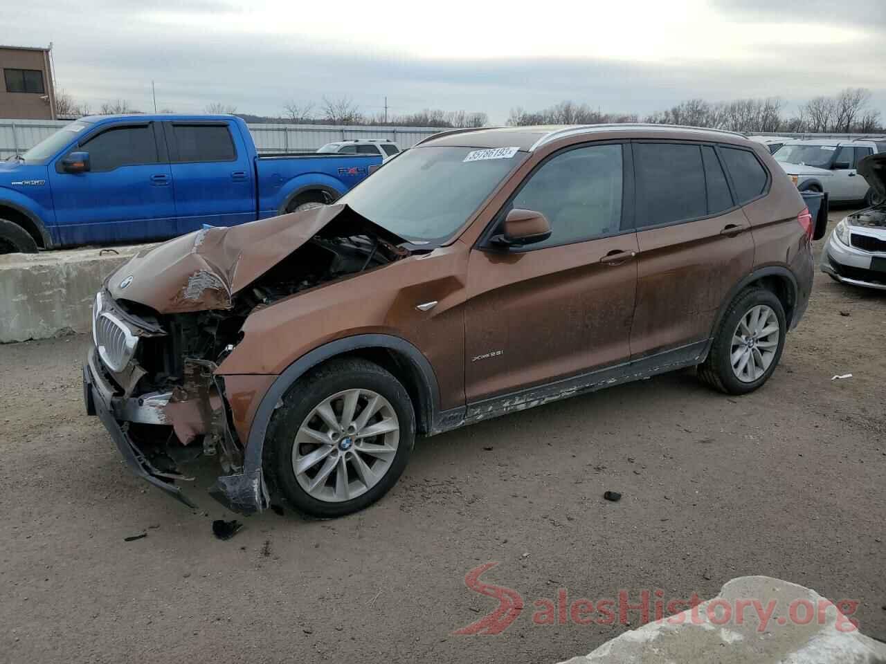 5UXWX9C34H0T16656 2017 BMW X3