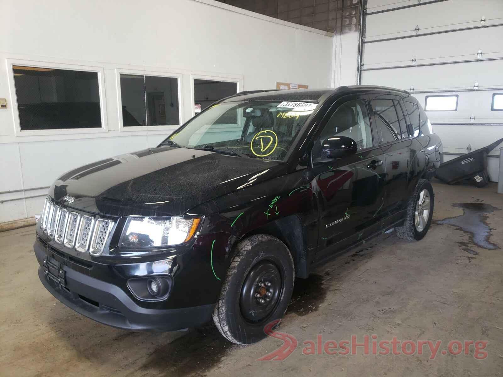 1C4NJDEBXHD100728 2017 JEEP COMPASS