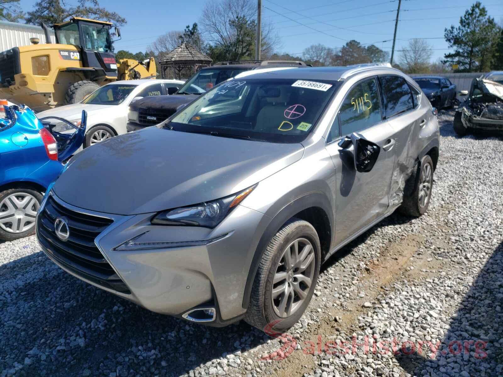 JTJYARBZXG2034409 2016 LEXUS NX