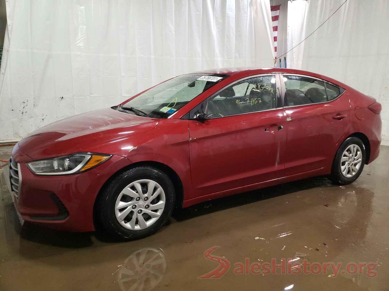 KMHD74LF8HU087702 2017 HYUNDAI ELANTRA