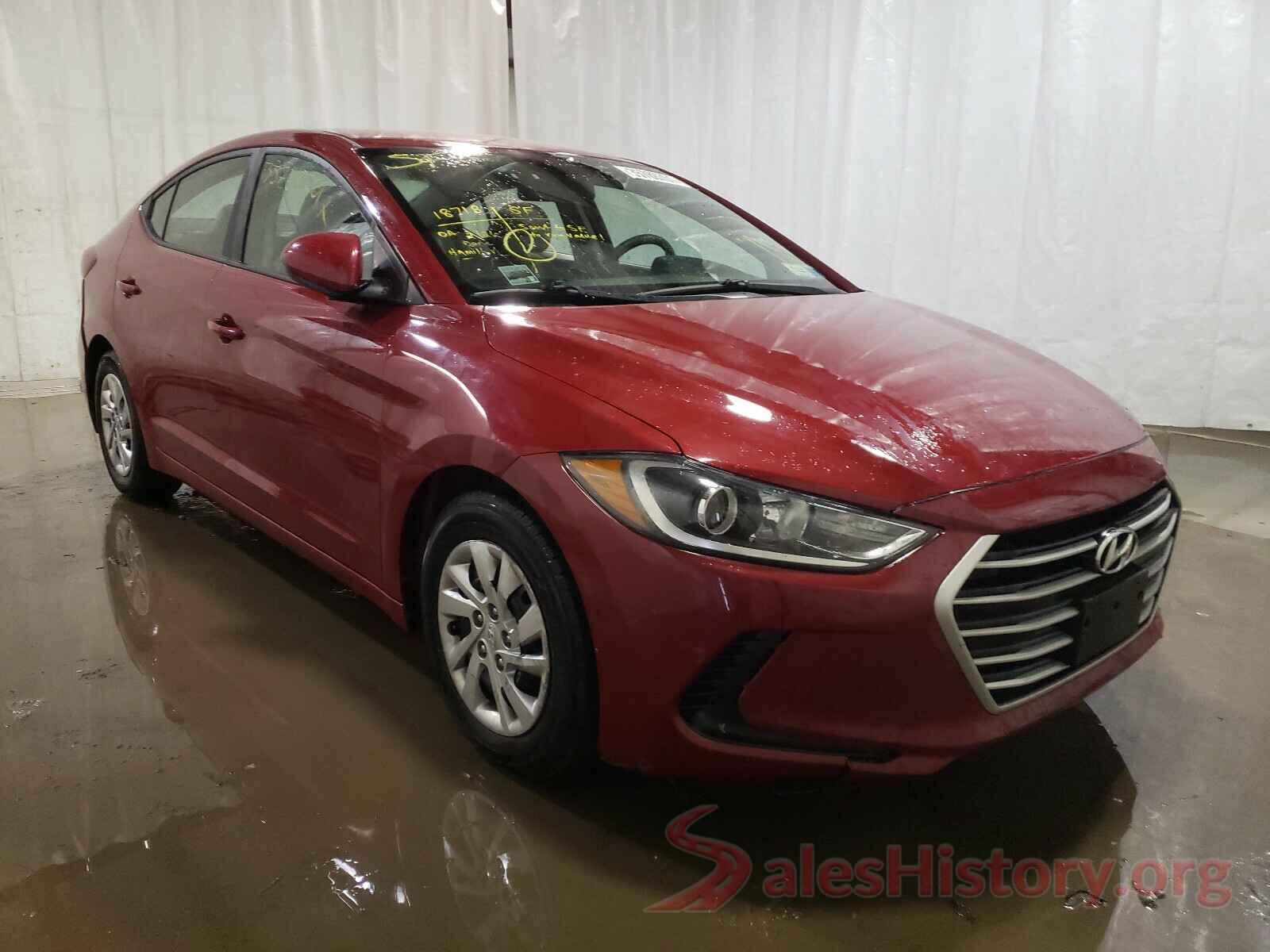 KMHD74LF8HU087702 2017 HYUNDAI ELANTRA