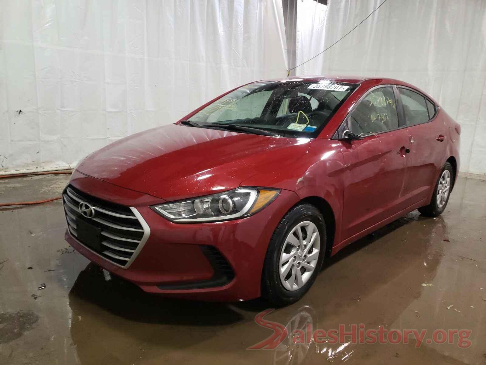 KMHD74LF8HU087702 2017 HYUNDAI ELANTRA