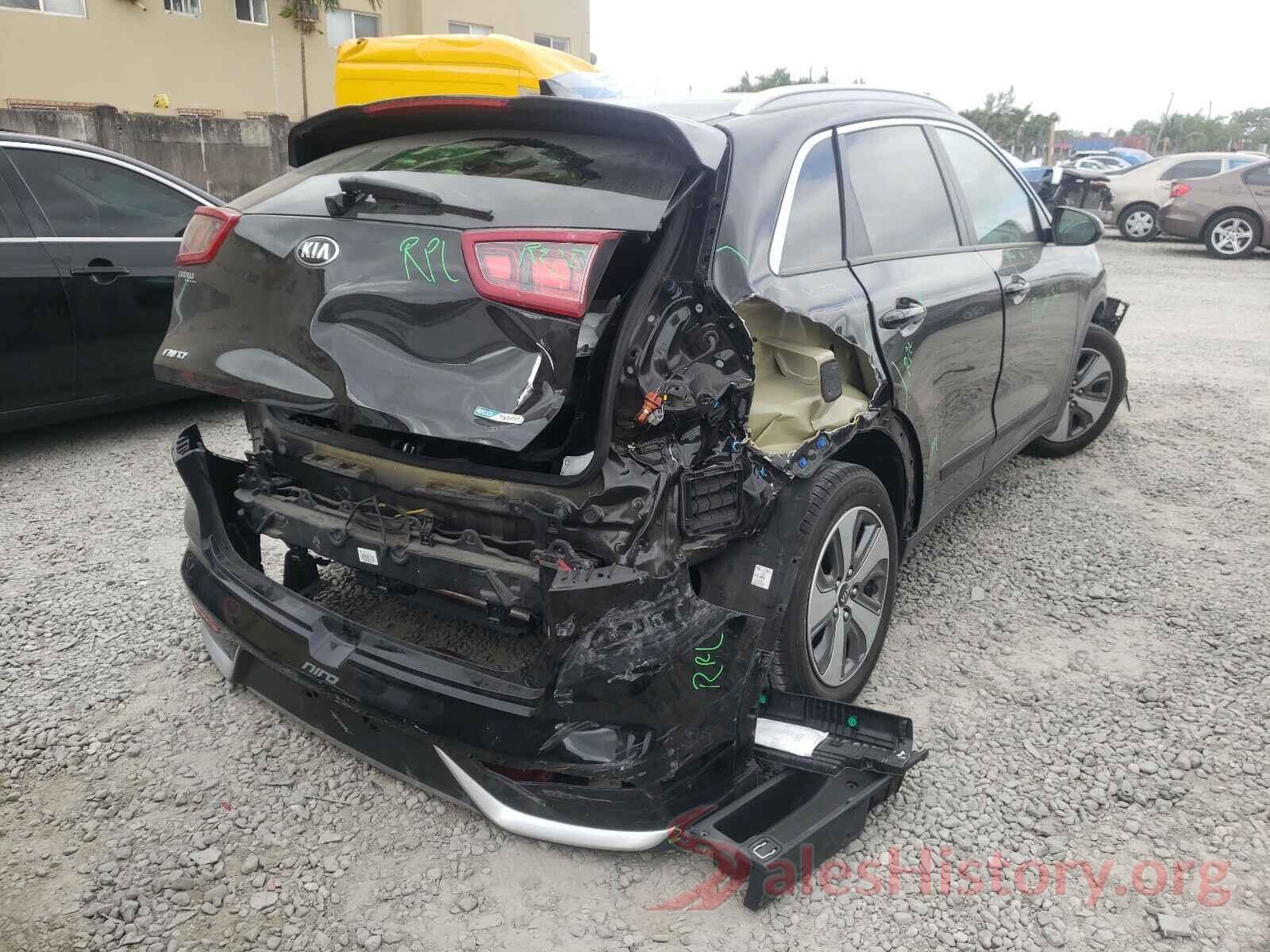 KNDCB3LC5K5243257 2019 KIA NIRO