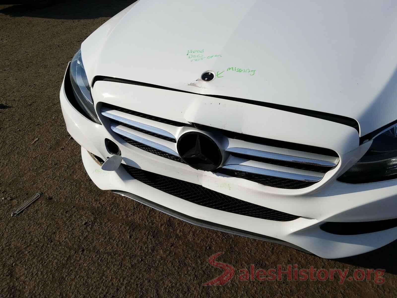 55SWF4KB0GU135178 2016 MERCEDES-BENZ C CLASS