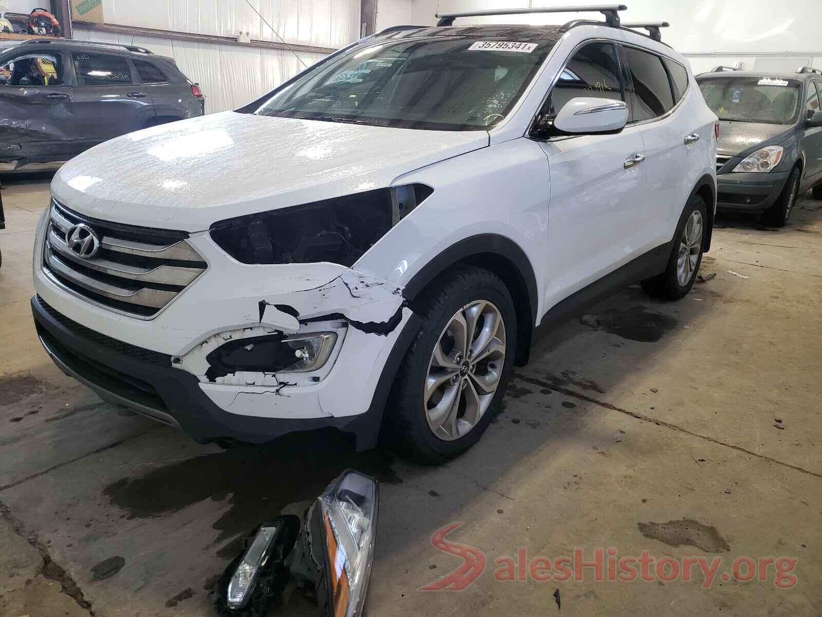 5XYZUDLA3GG364490 2016 HYUNDAI SANTA FE