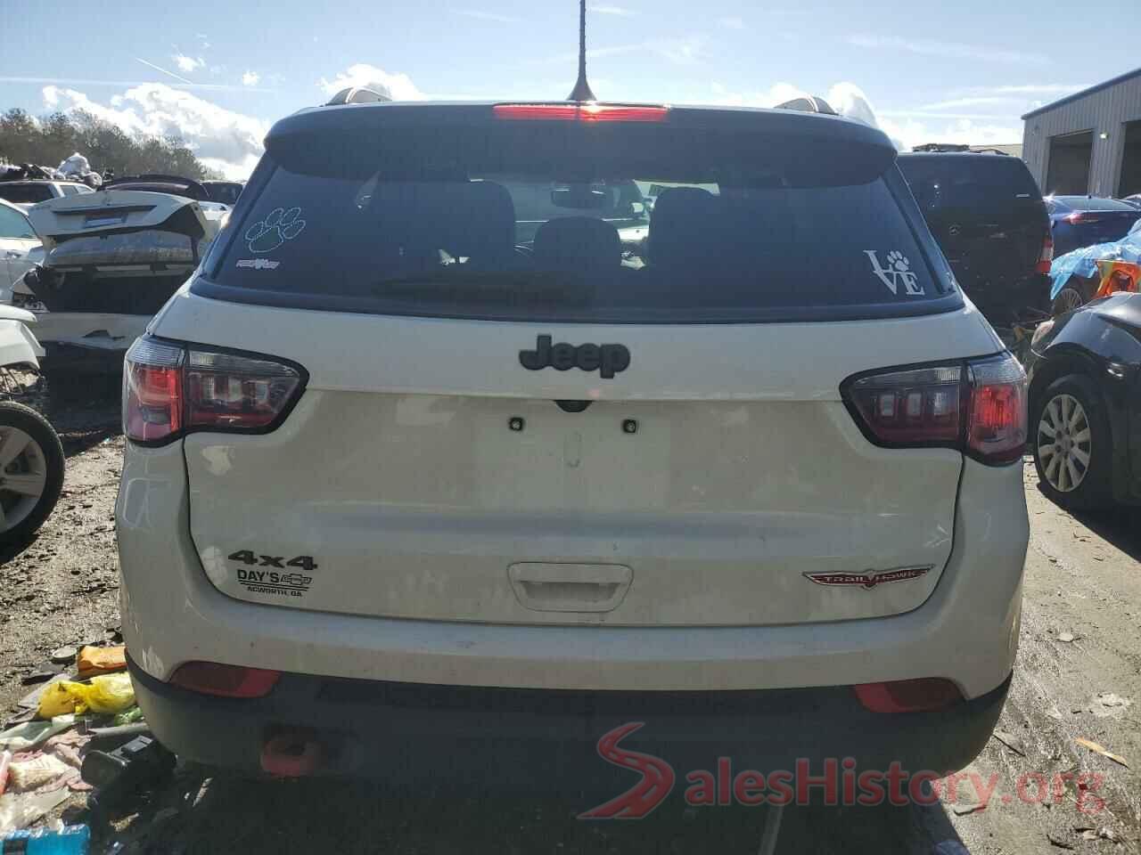 3C4NJDDB5LT220974 2020 JEEP COMPASS