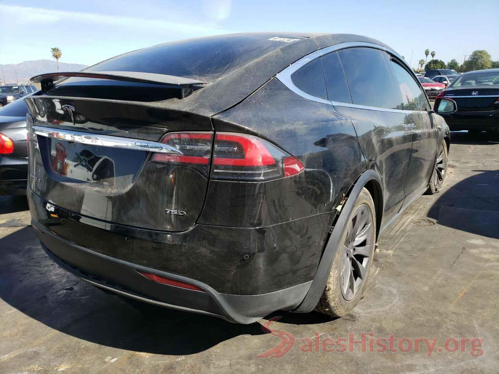 5YJXCAE25HF068250 2017 TESLA MODEL X