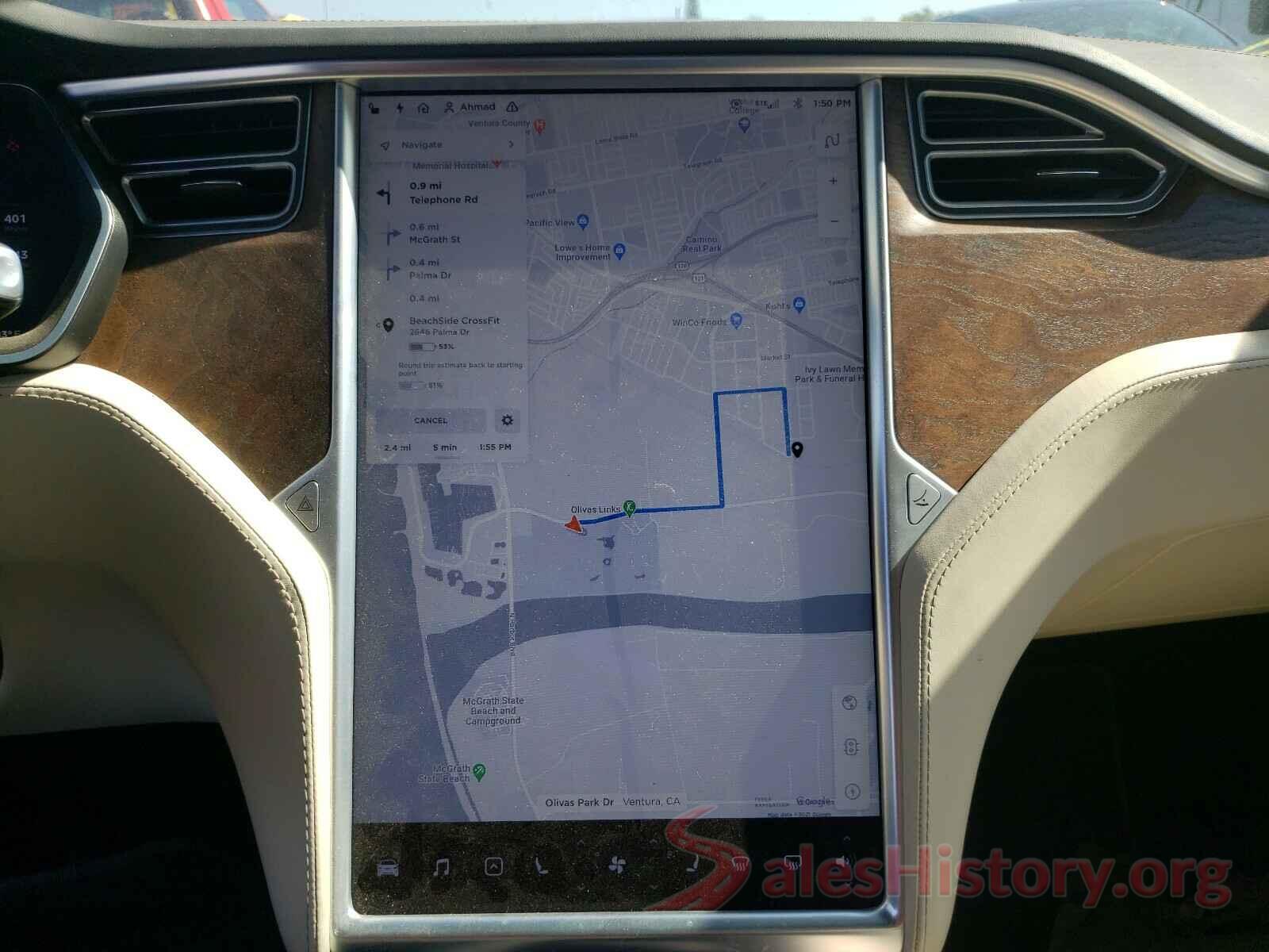 5YJXCAE25HF068250 2017 TESLA MODEL X