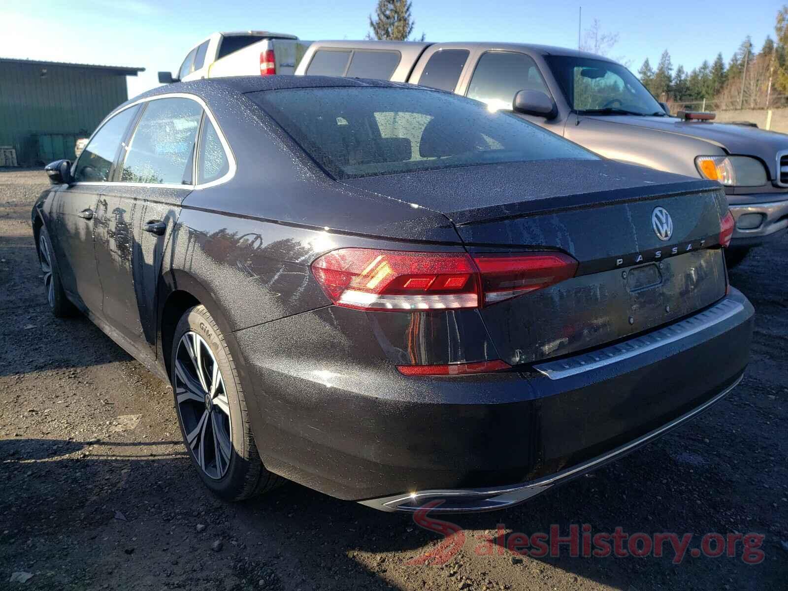 1VWSA7A38MC001261 2021 VOLKSWAGEN PASSAT