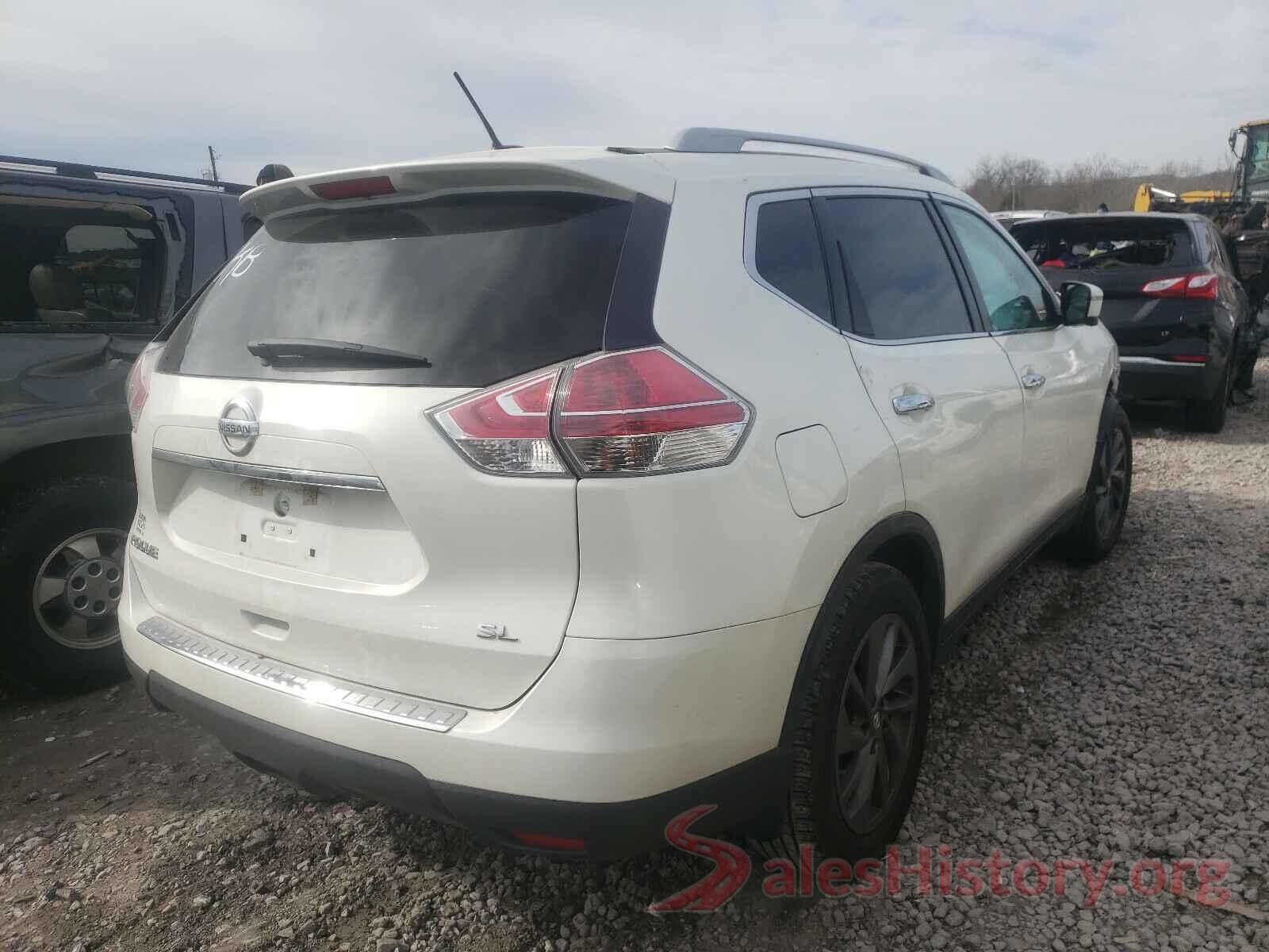 5N1AT2MT4GC836457 2016 NISSAN ROGUE