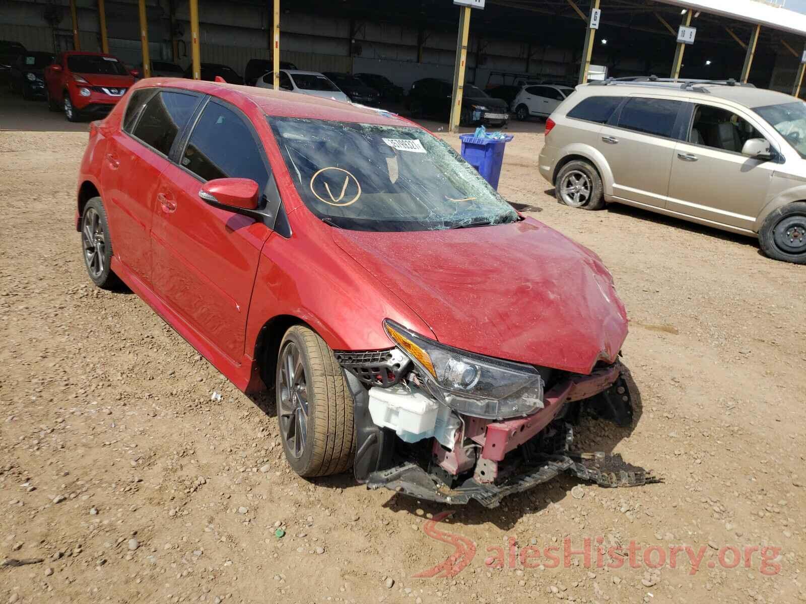 JTNKARJE2HJ542304 2017 TOYOTA COROLLA