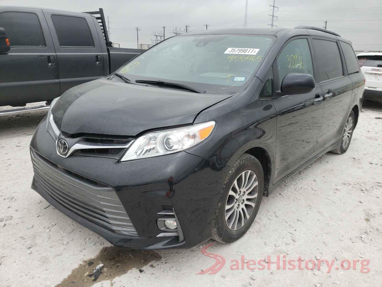 5TDYZ3DCXJS955465 2018 TOYOTA SIENNA