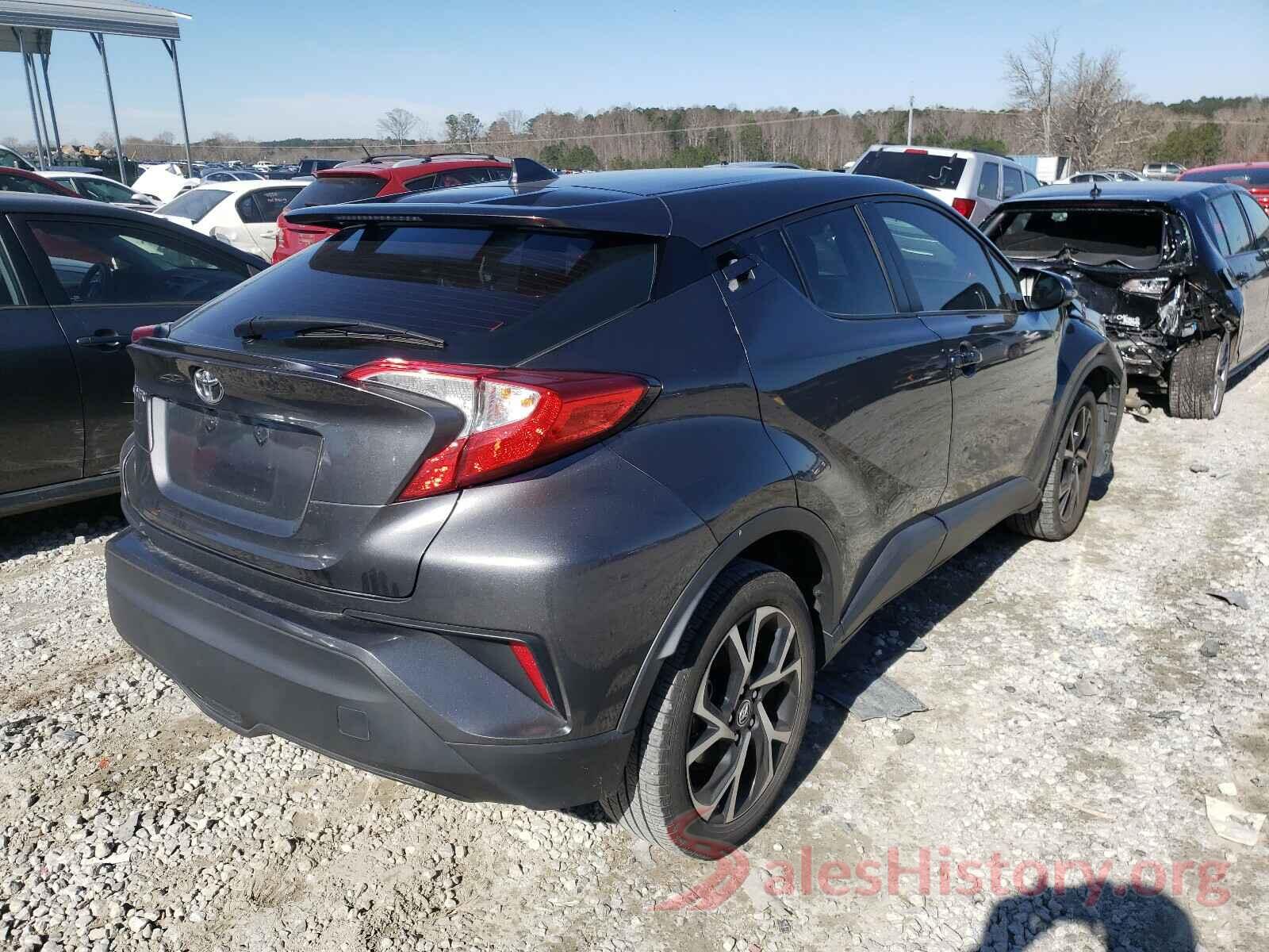 NMTKHMBX0JR004212 2018 TOYOTA C-HR