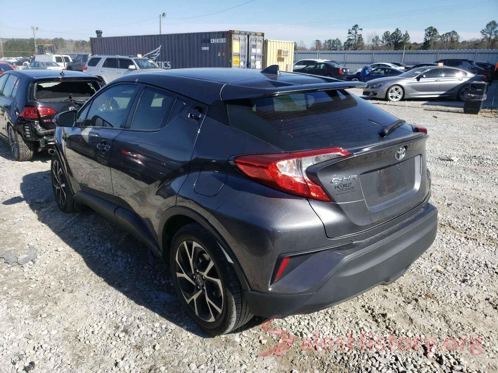 NMTKHMBX0JR004212 2018 TOYOTA C-HR