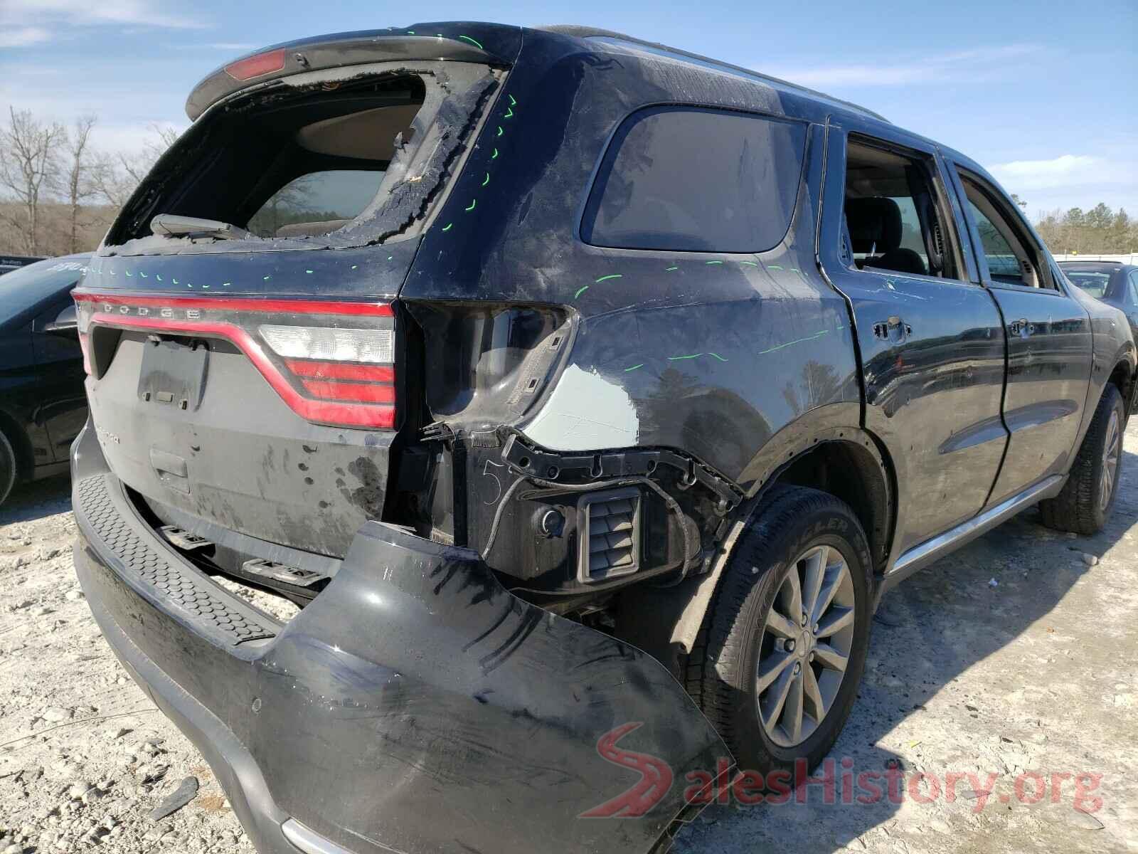 1C4RDJAGXHC833764 2017 DODGE DURANGO