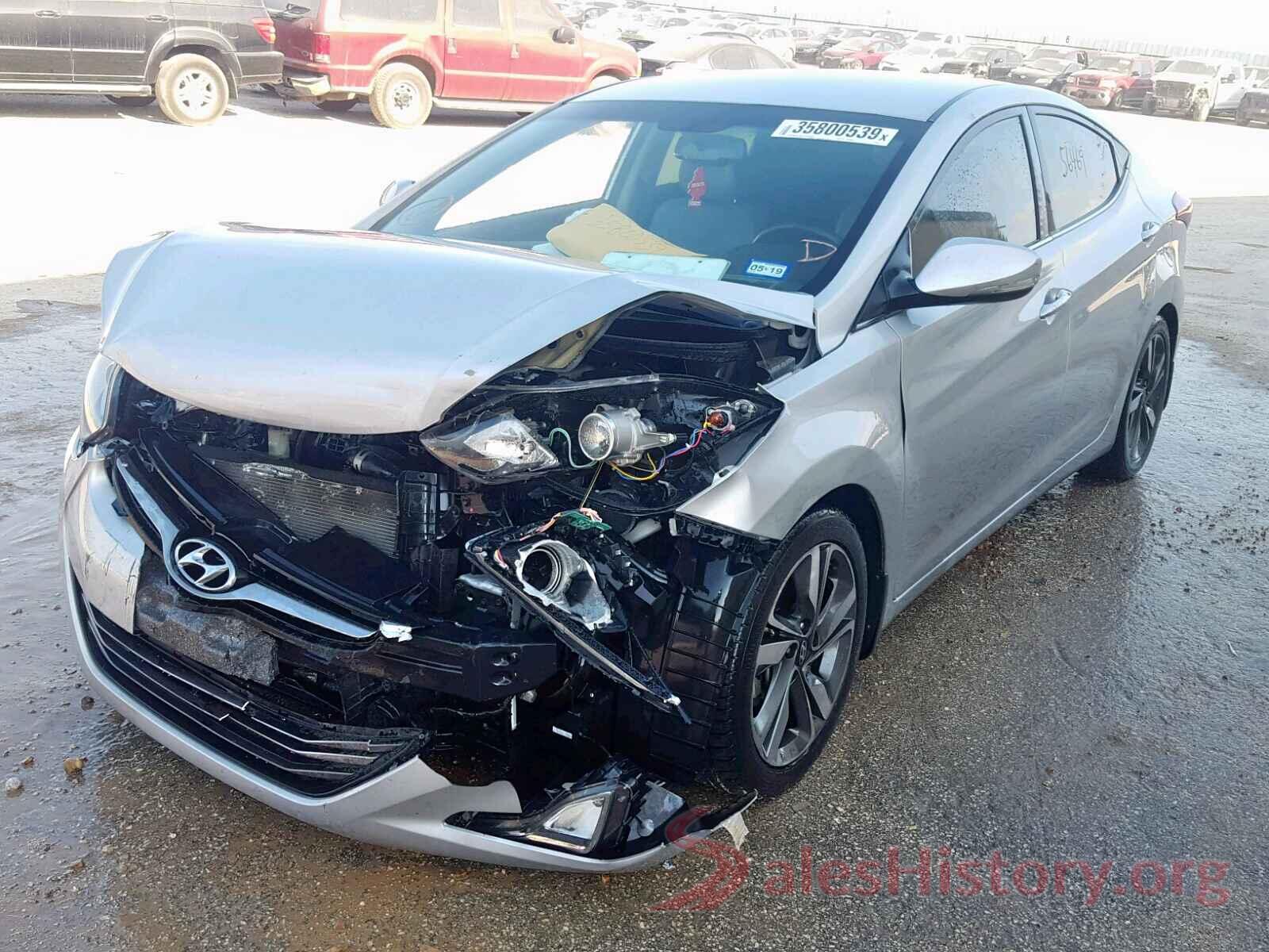 KMHDH4AE4FU357349 2015 HYUNDAI ELANTRA