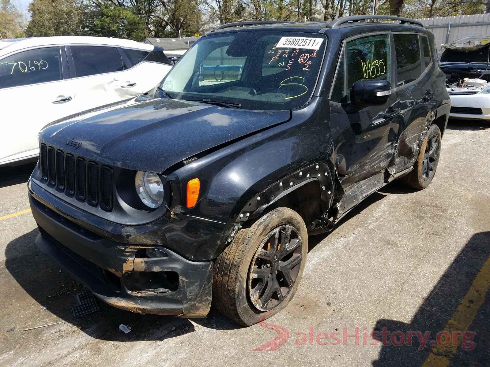 ZACCJBBT5GPD64996 2016 JEEP RENEGADE