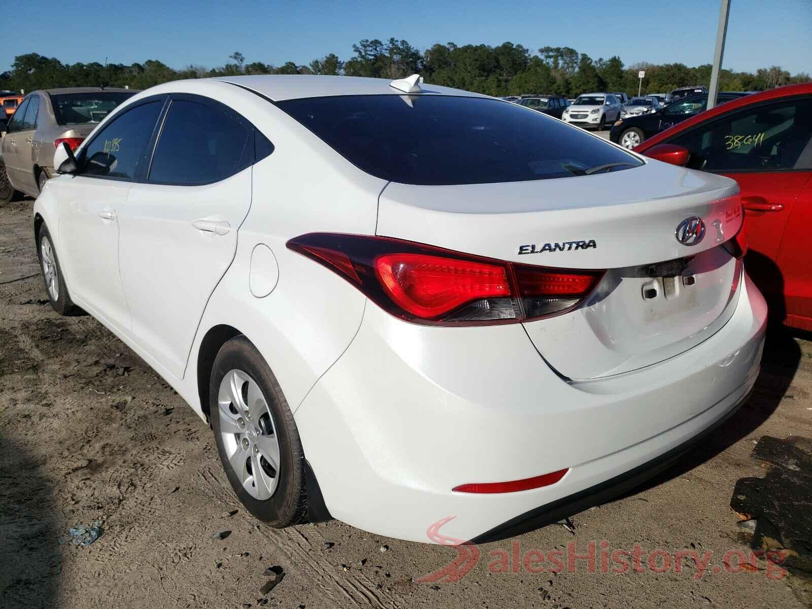 5NPDH4AE0GH786357 2016 HYUNDAI ELANTRA