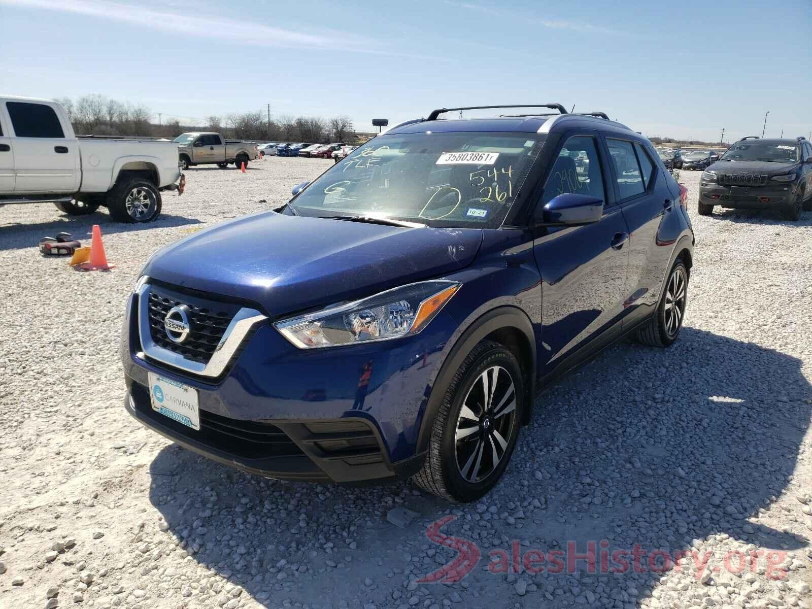 3N1CP5CUXKL544261 2019 NISSAN KICKS