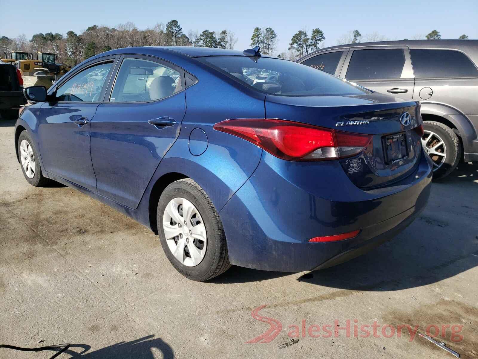 5NPDH4AE5GH704770 2016 HYUNDAI ELANTRA