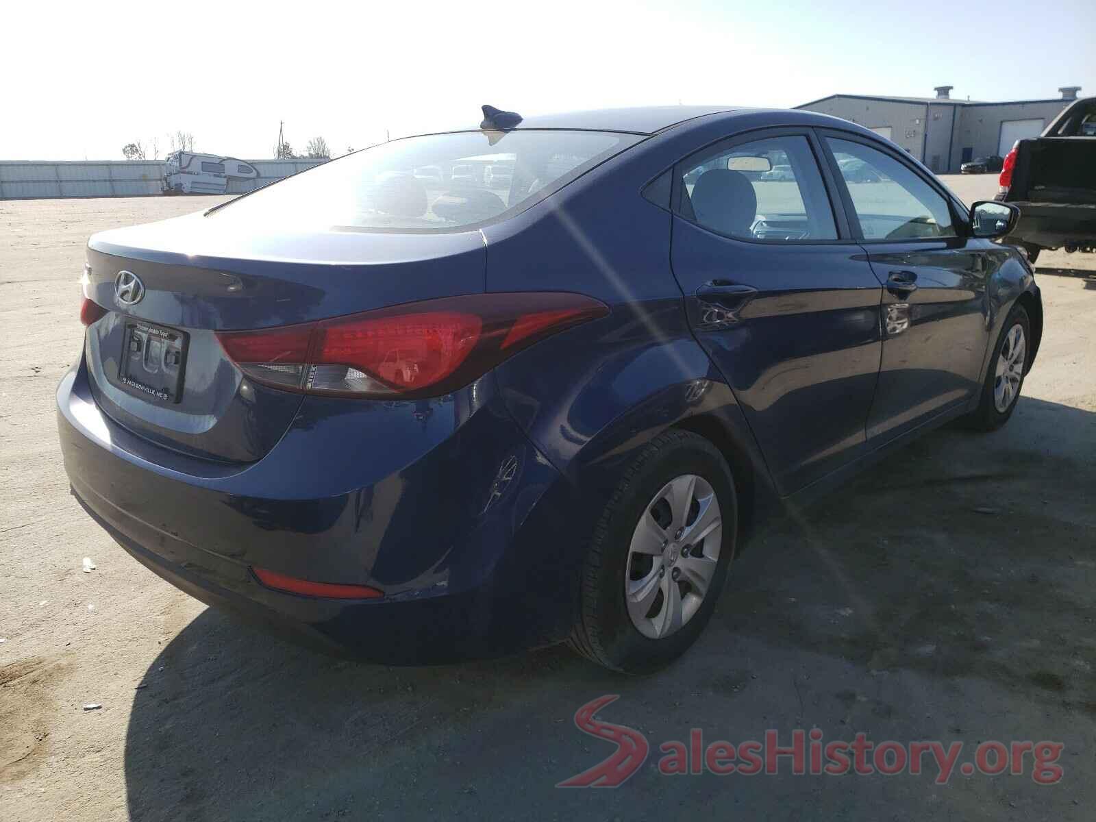 5NPDH4AE5GH704770 2016 HYUNDAI ELANTRA