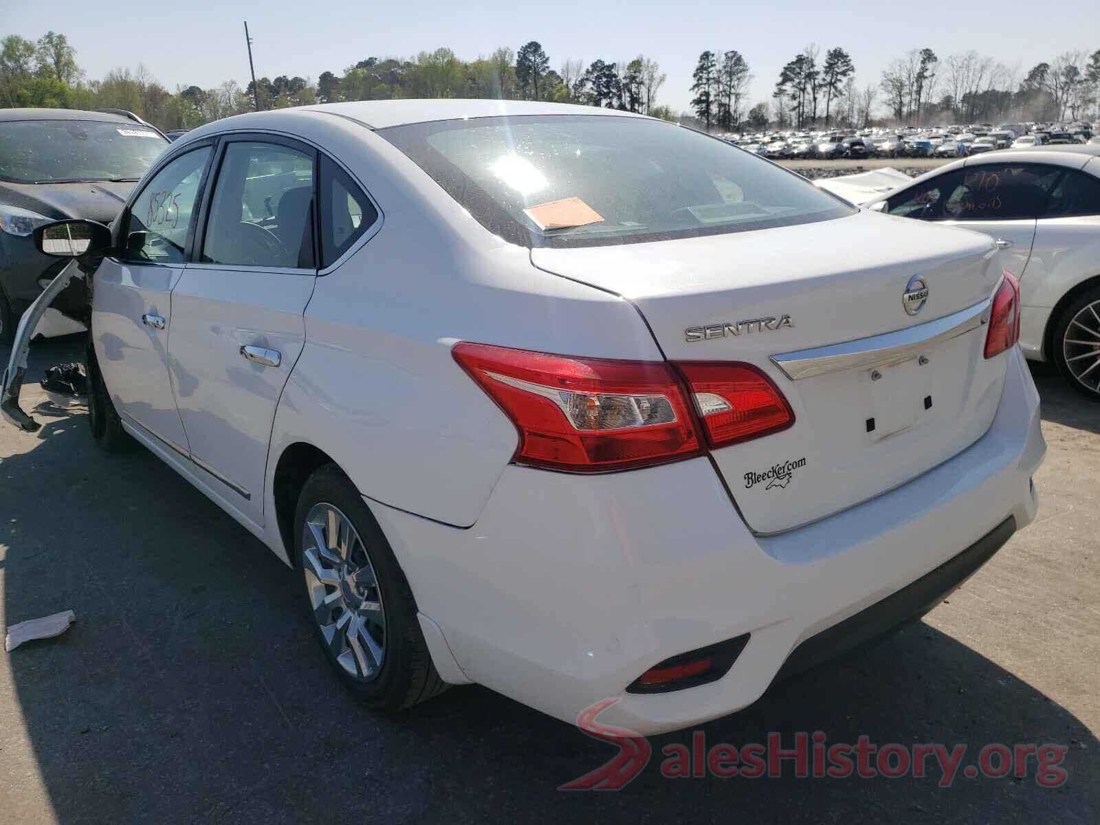 3N1AB7AP1HY222988 2017 NISSAN SENTRA