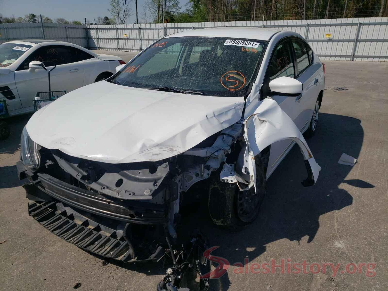 3N1AB7AP1HY222988 2017 NISSAN SENTRA