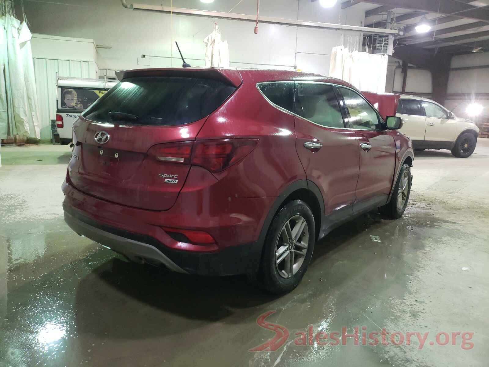 5XYZTDLB1JG550595 2018 HYUNDAI SANTA FE