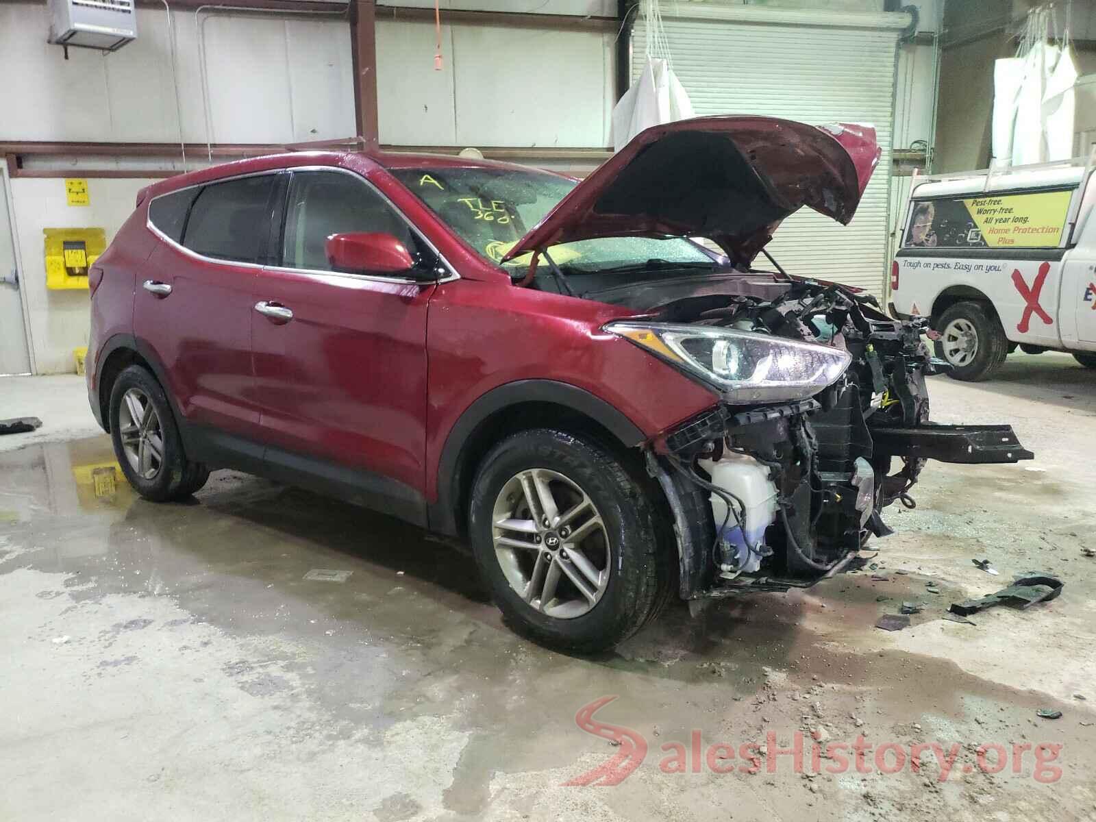 5XYZTDLB1JG550595 2018 HYUNDAI SANTA FE