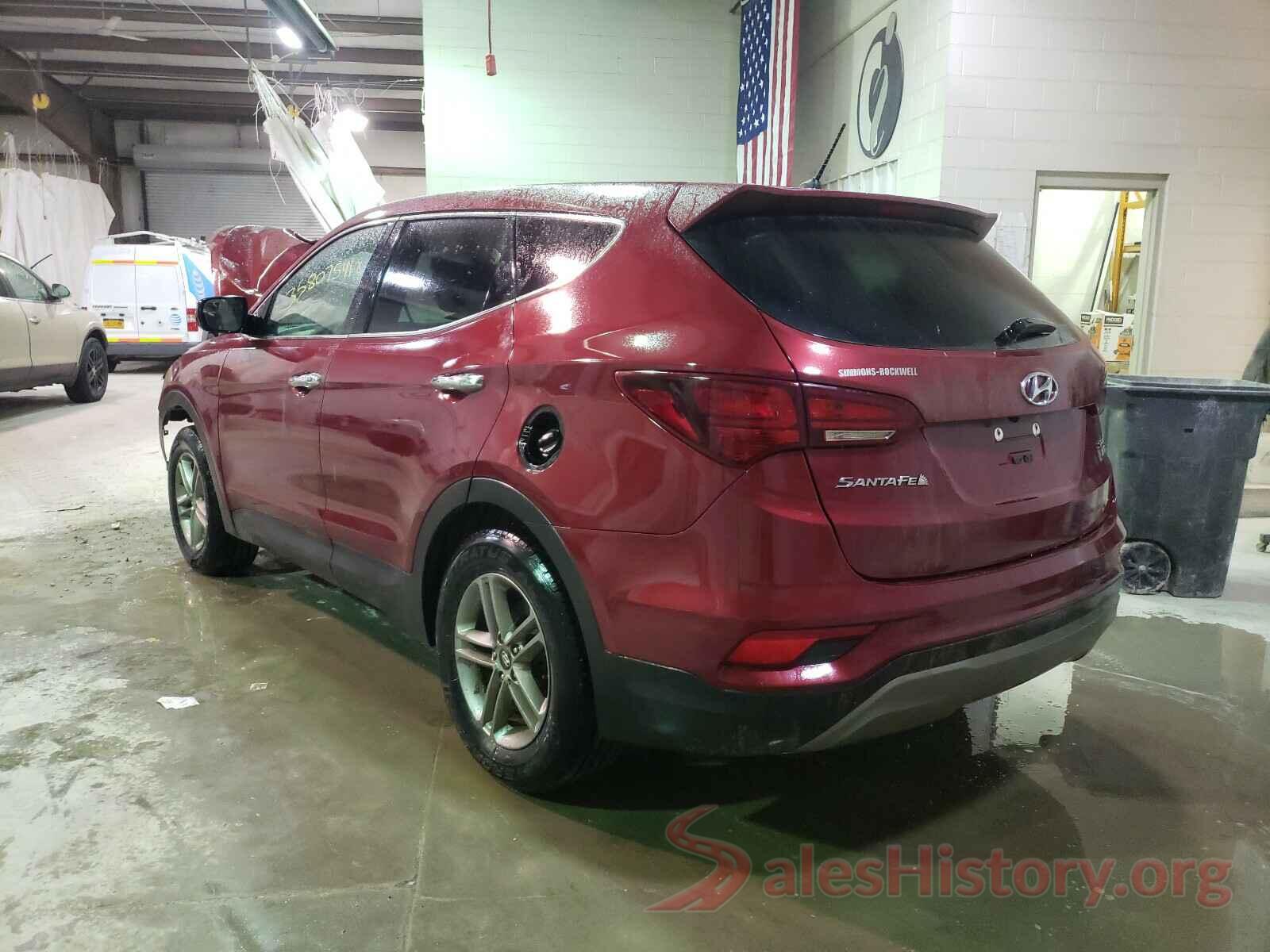 5XYZTDLB1JG550595 2018 HYUNDAI SANTA FE