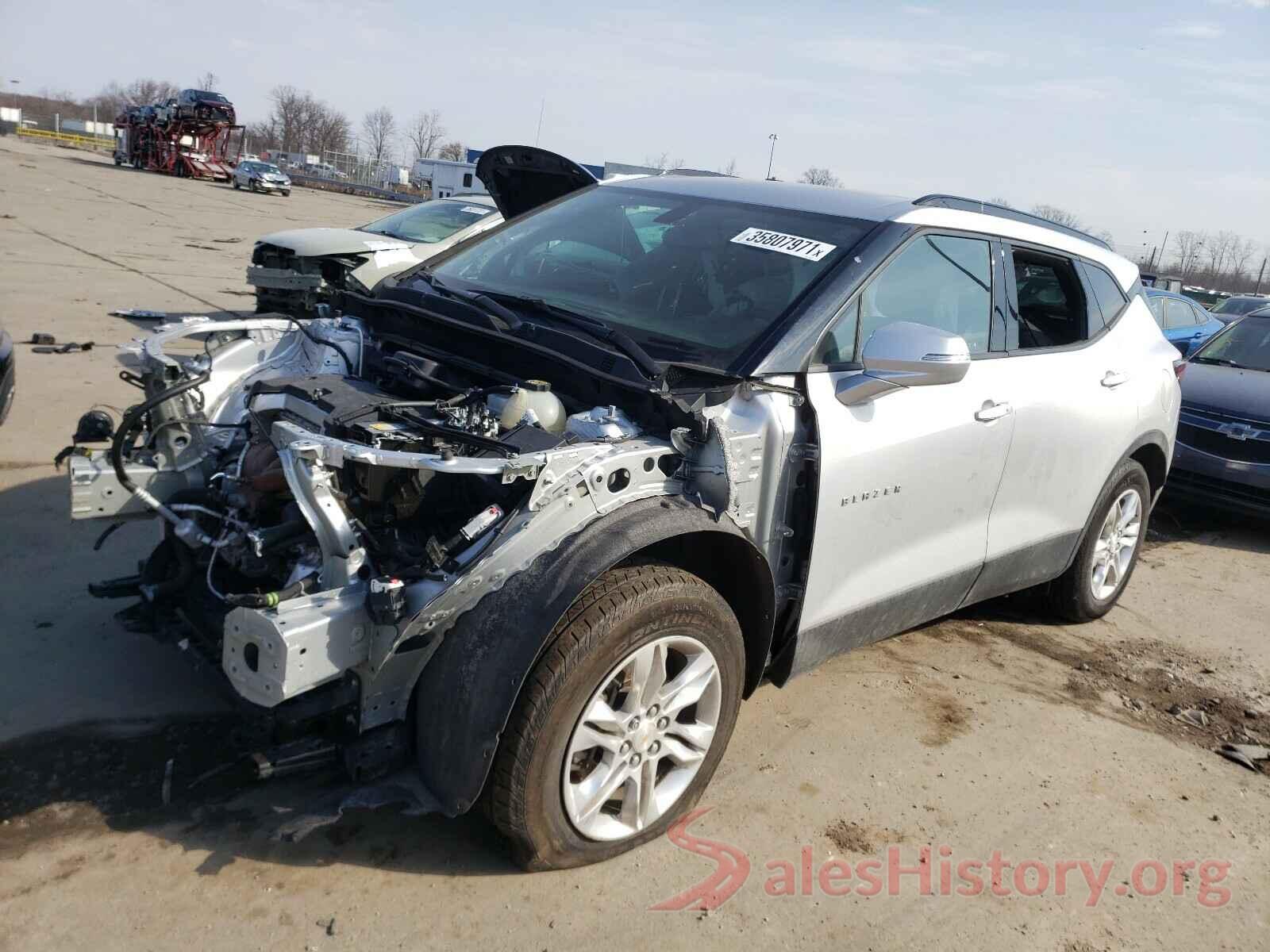 3GNKBBRA2KS656357 2019 CHEVROLET BLAZER