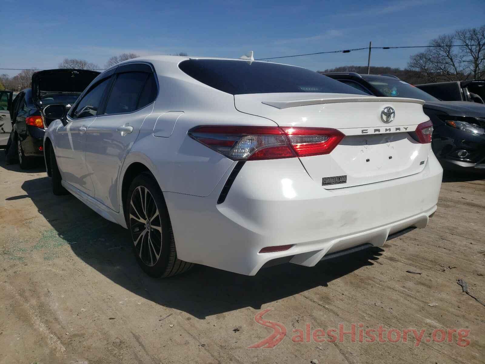 4T1B11HK9KU680490 2019 TOYOTA CAMRY