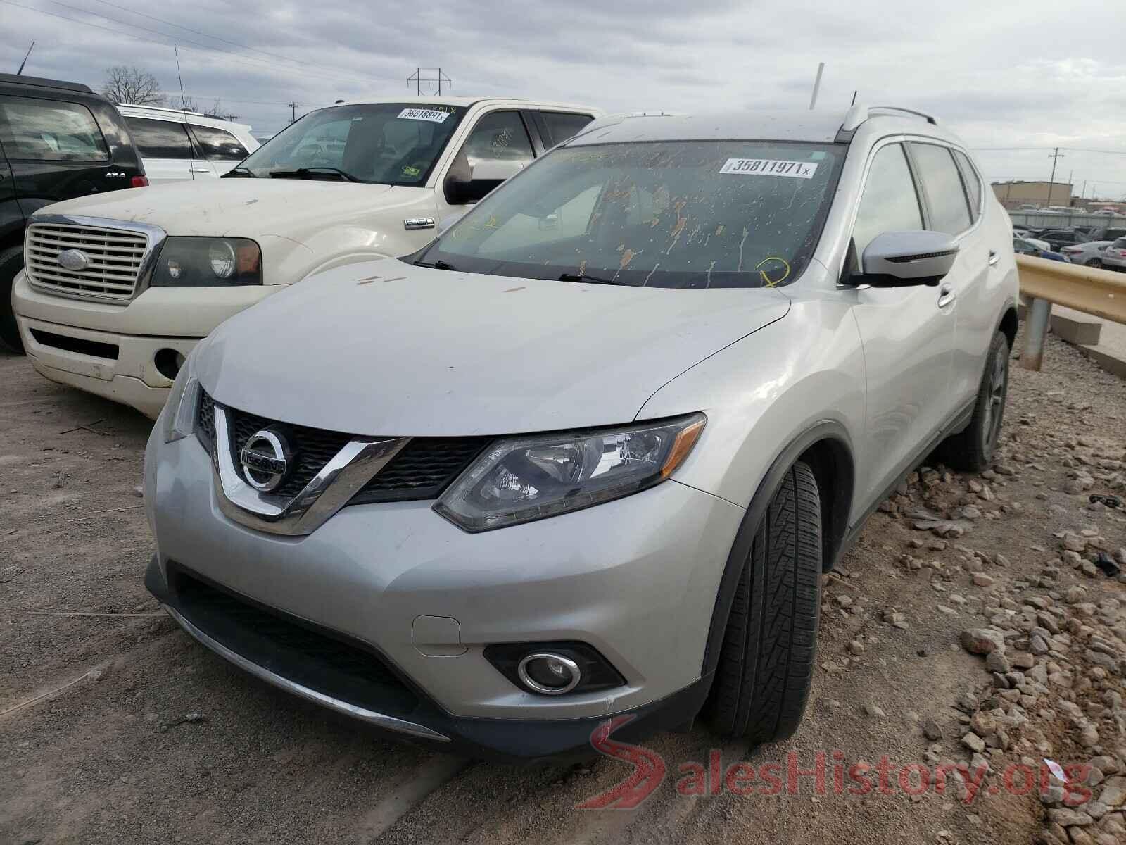 JN8AT2MV5GW139033 2016 NISSAN ROGUE