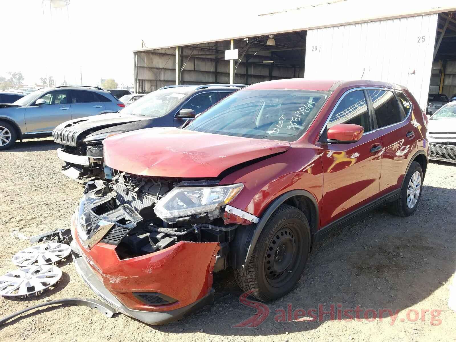 KNMAT2MTXGP646336 2016 NISSAN ROGUE