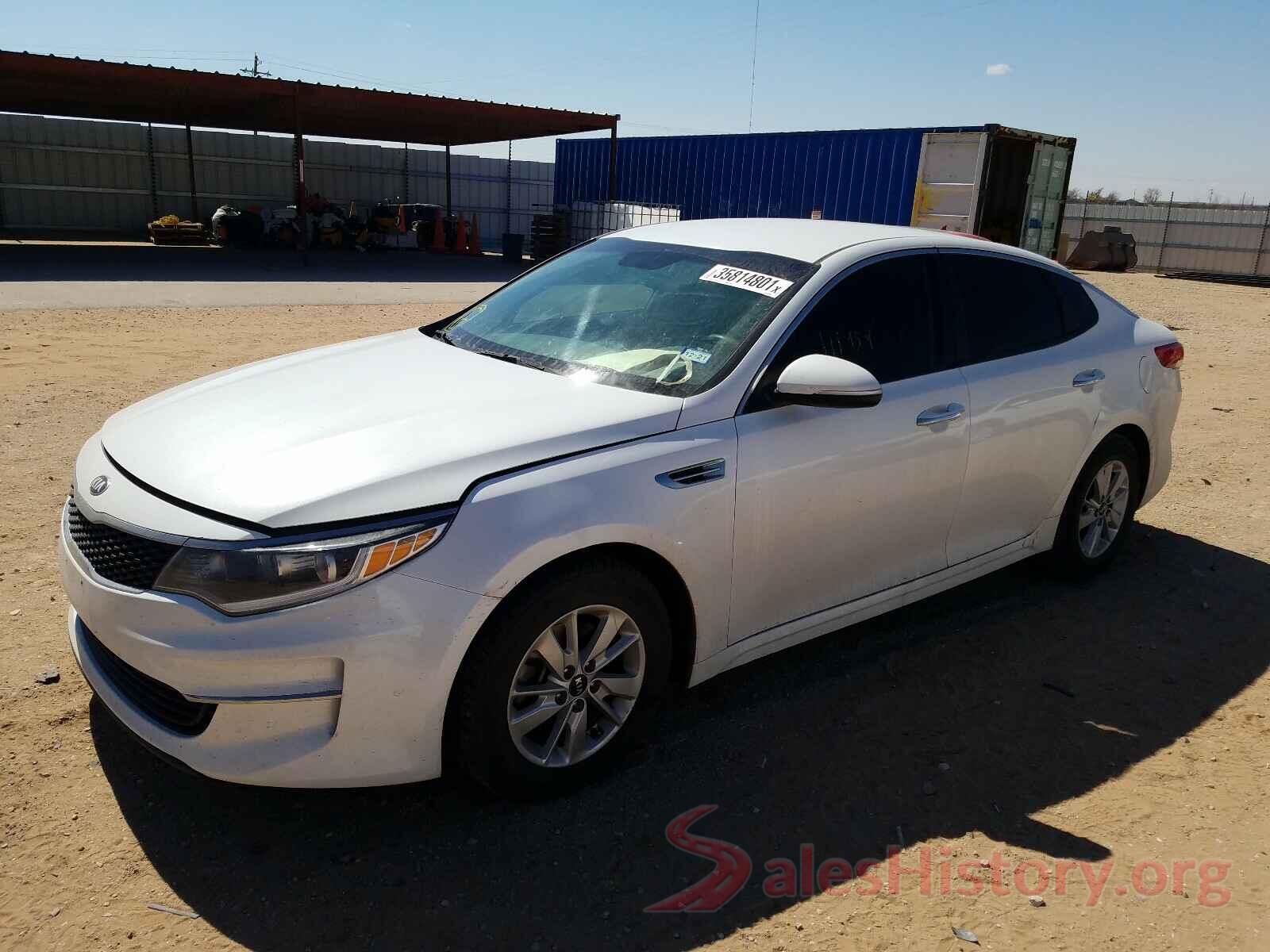 KNAGT4L31G5084584 2016 KIA OPTIMA