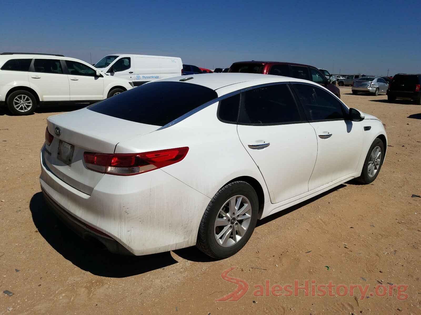 KNAGT4L31G5084584 2016 KIA OPTIMA