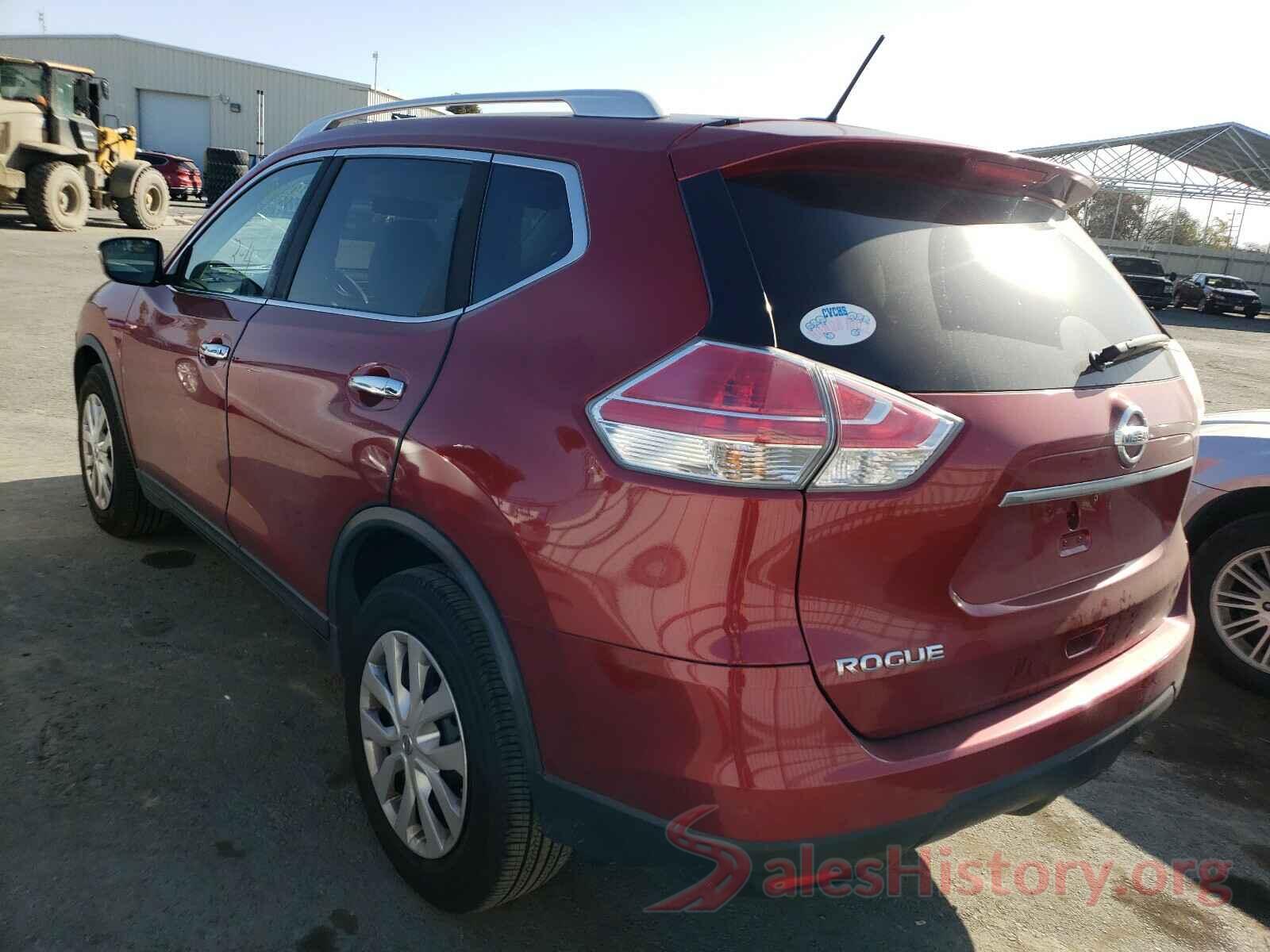 KNMAT2MT4GP645893 2016 NISSAN ROGUE