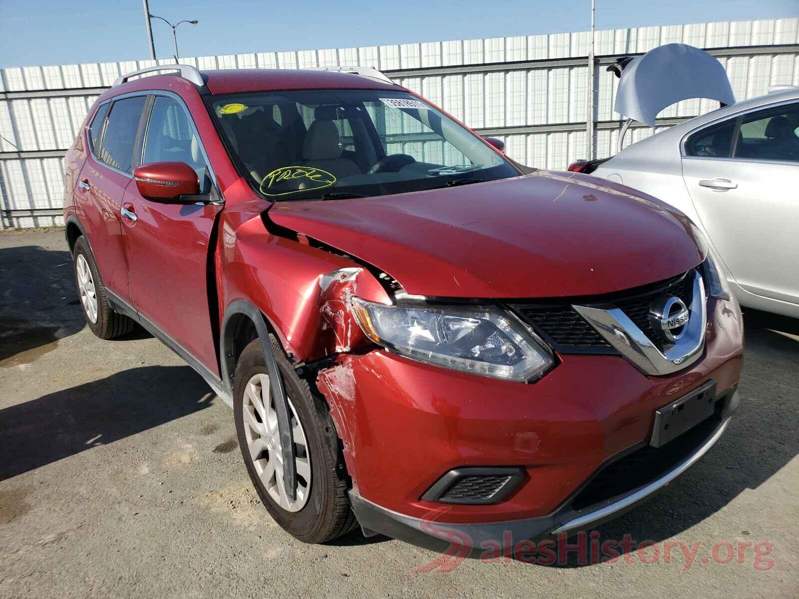 KNMAT2MT4GP645893 2016 NISSAN ROGUE