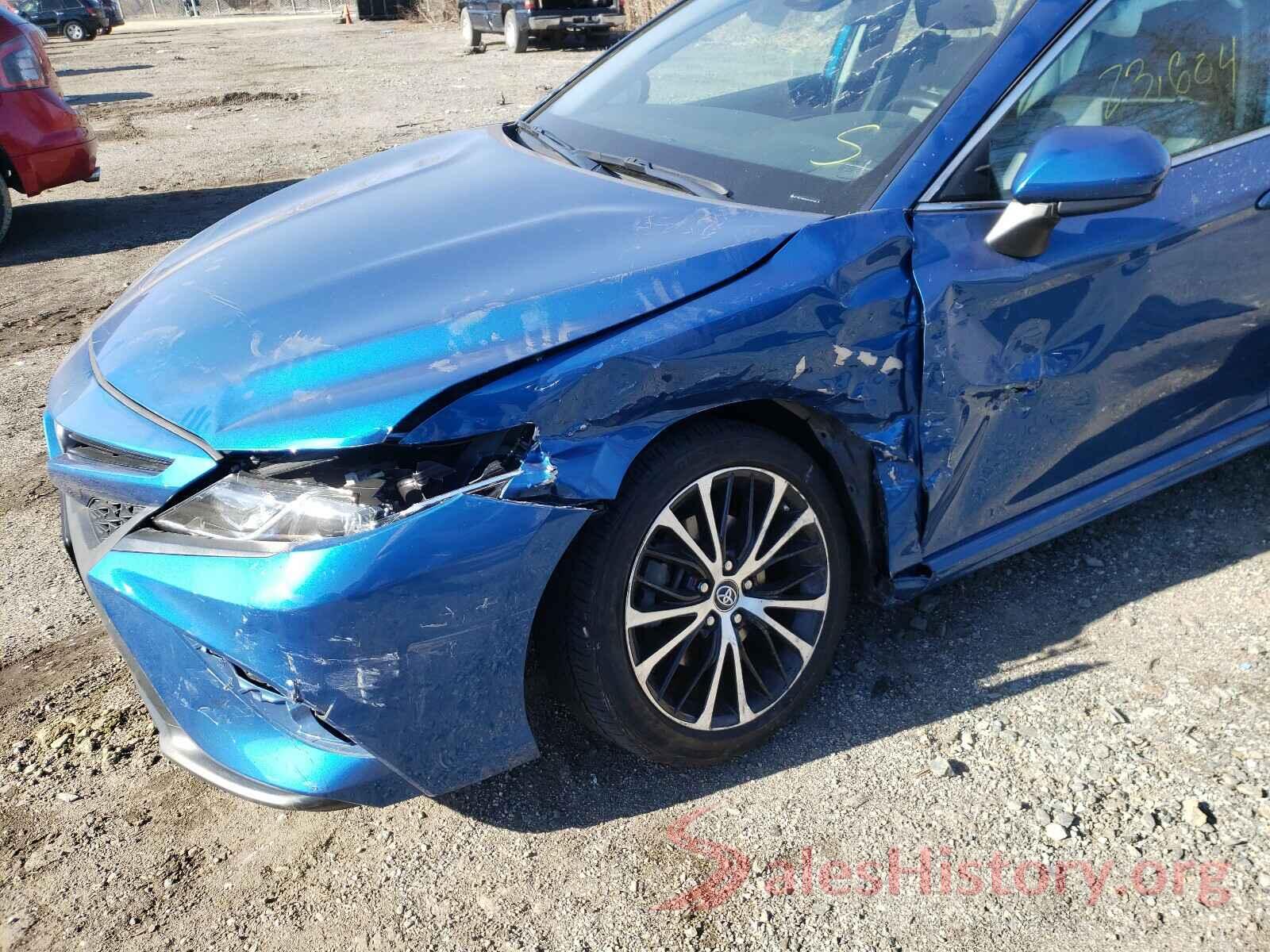 4T1B11HK5KU215205 2019 TOYOTA CAMRY