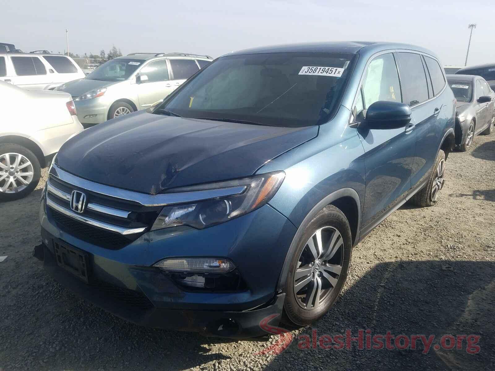 5FNYF6H34GB013039 2016 HONDA PILOT