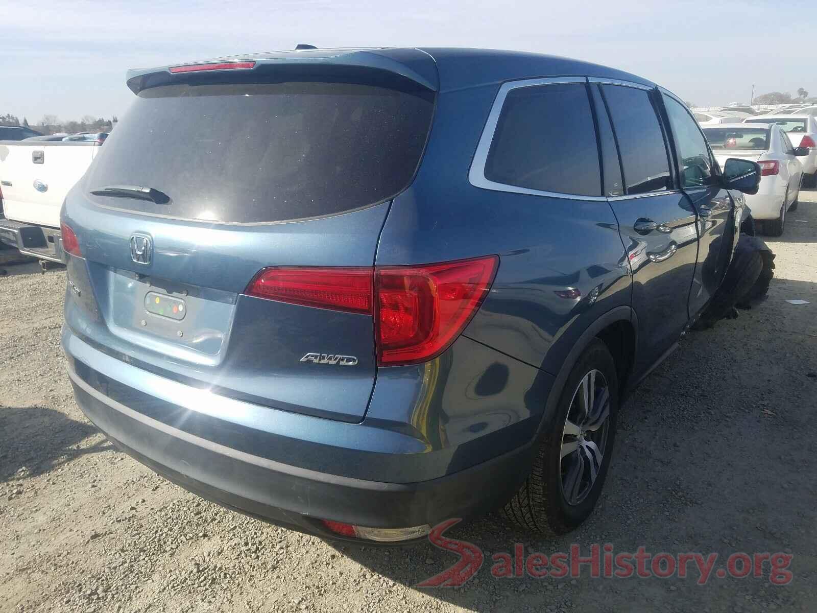 5FNYF6H34GB013039 2016 HONDA PILOT