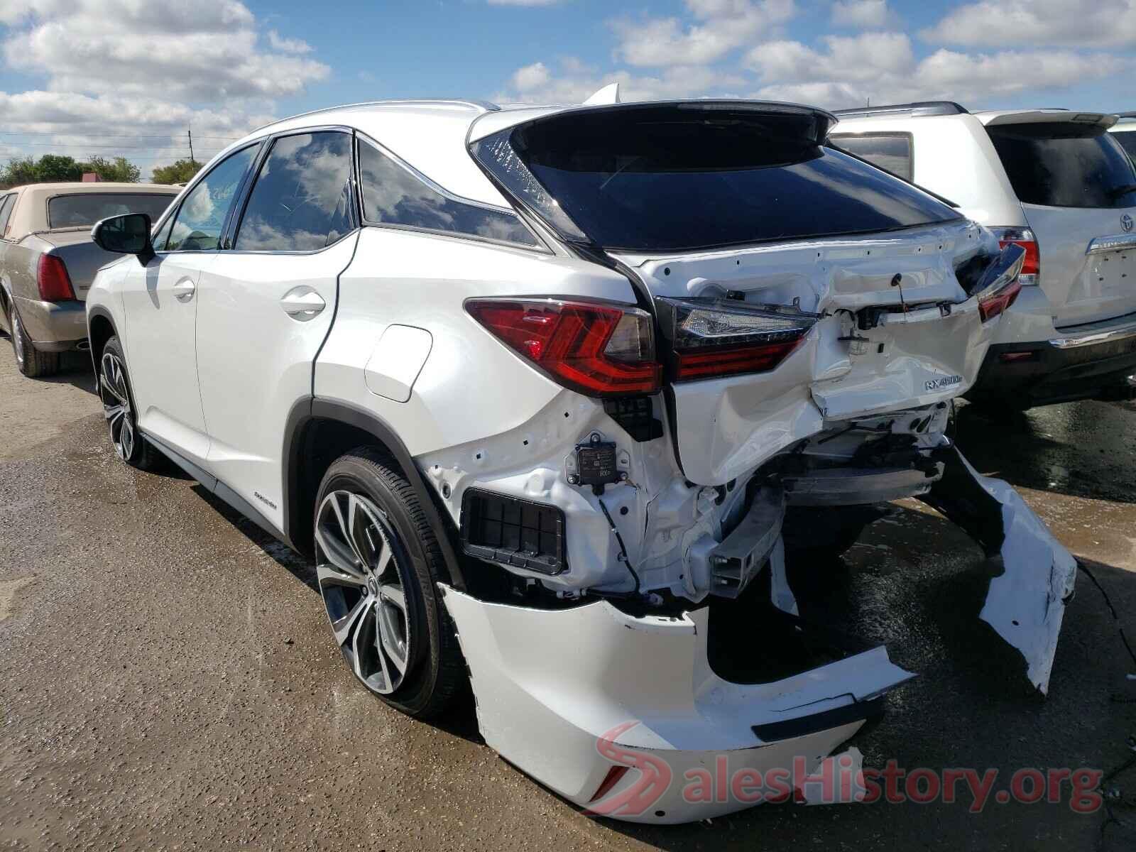 2T2BGMCA0KC038610 2019 LEXUS RX450