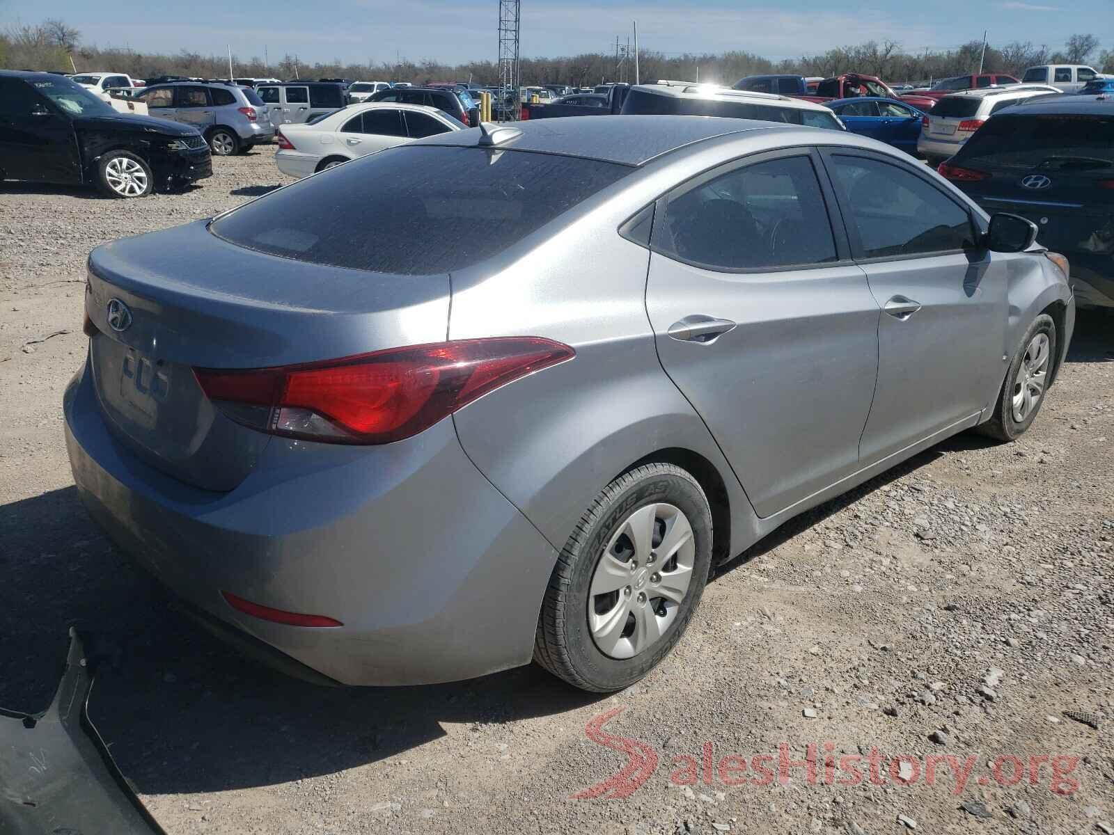 5NPDH4AE1GH772726 2016 HYUNDAI ELANTRA